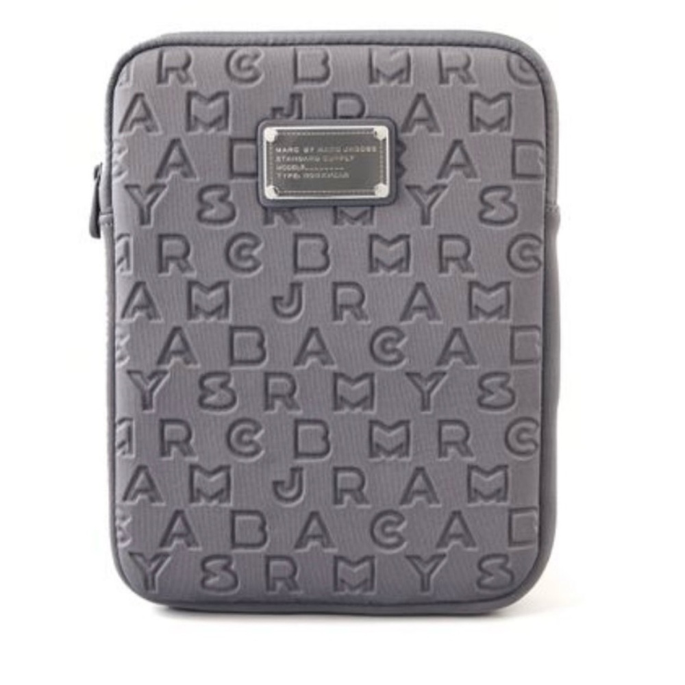 Marc By Marc Jacobs gray logo dreamy neoprene tablet case
